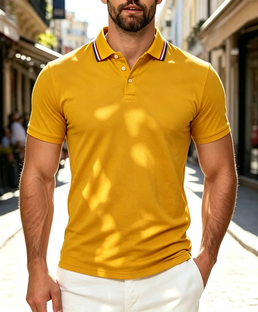 Men's 8-Pack Slim-Fit Polo Shirts – Short Sleeve Casual Fashion Tees