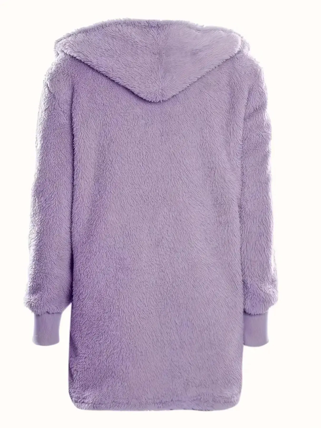 Women's 3-Piece Plush Pajama Set – Fluffy Hooded Coat, Cami Top & Shorts Winter Sleepwear