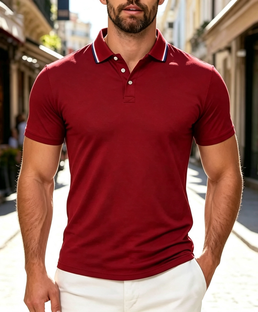 Men's 8-Pack Slim-Fit Polo Shirts – Short Sleeve Casual Fashion Tees