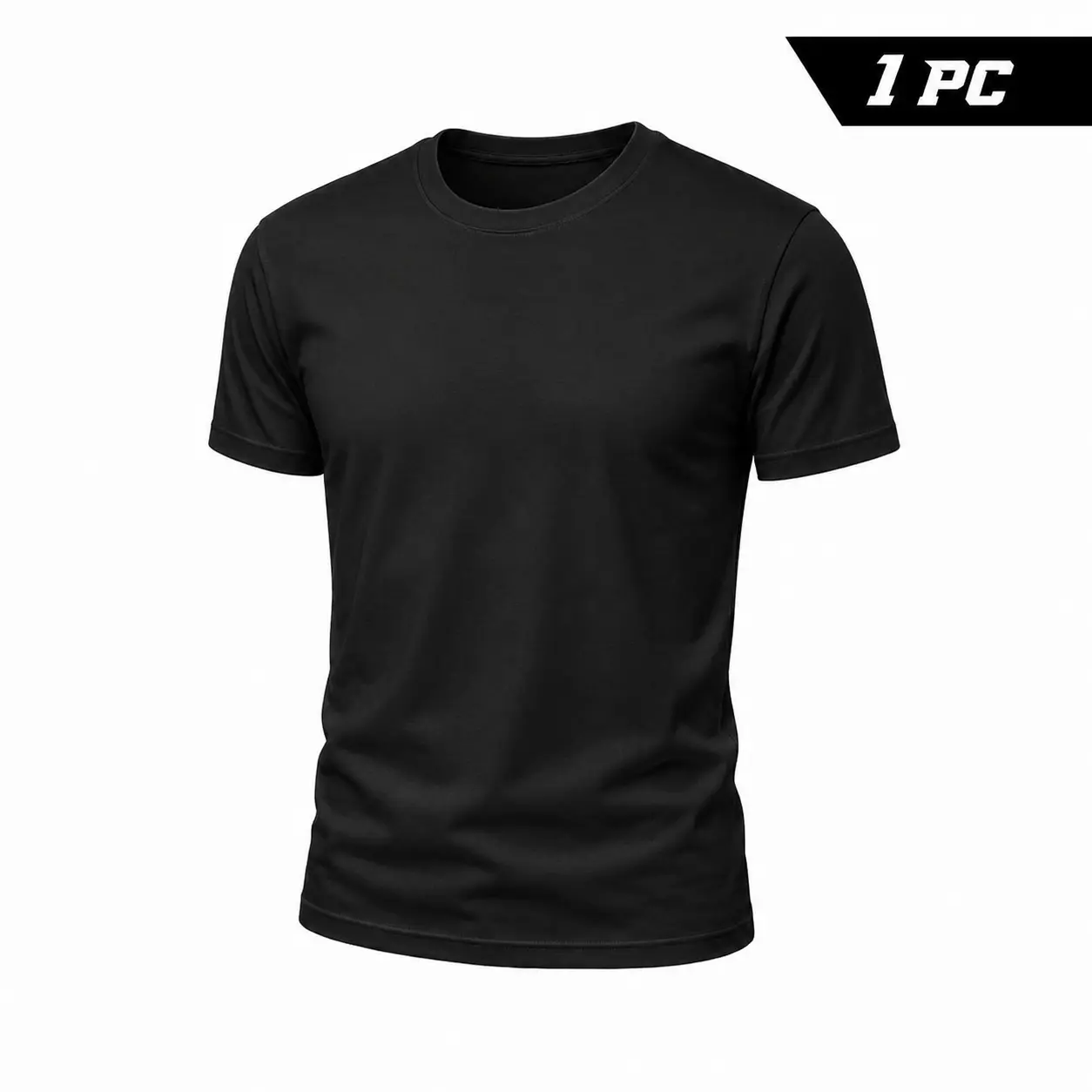 10-Pack Cotton Crew Neck Tees – Unisex White Blank T-Shirts for Custom Printing & Everyday Wear