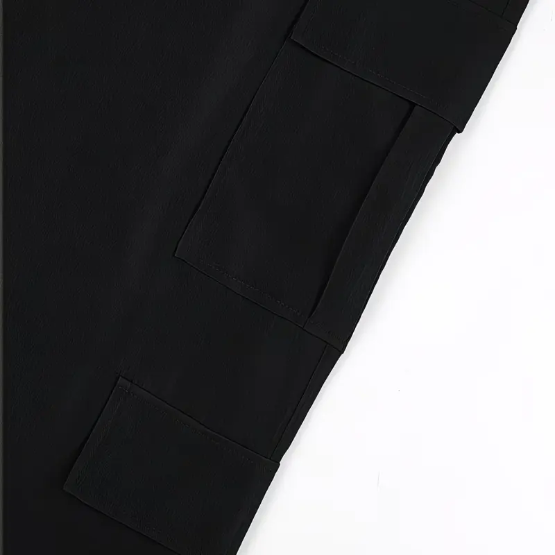 Women's Cargo Work Pants – Multi-Pocket Straight-Leg Outdoor Trousers