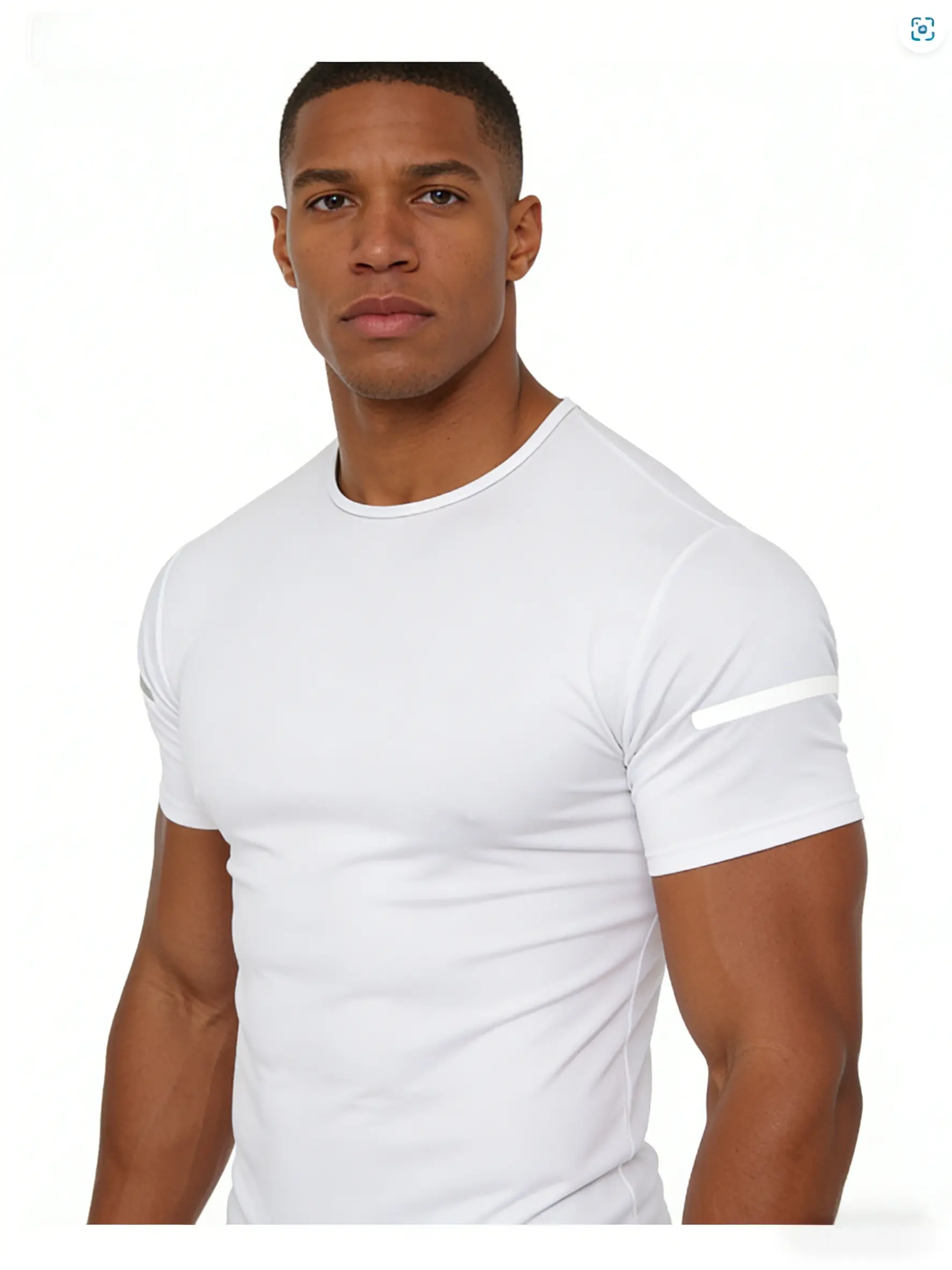 Men's 7-Pack Reflective Stripe Sports Tees – Quick-Dry Breathable Gym & Running T-Shirts