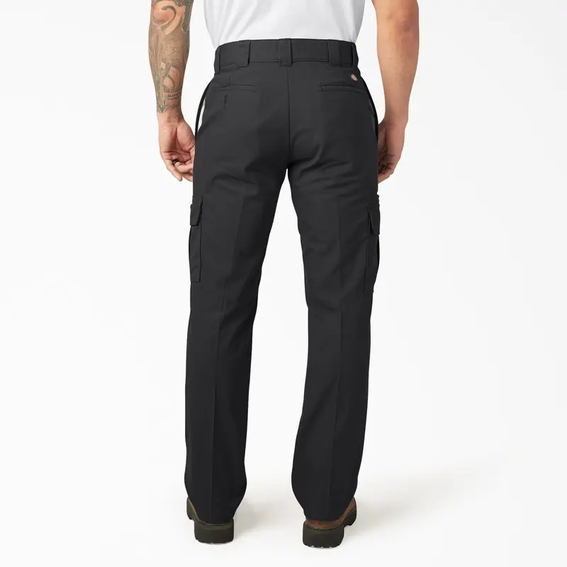 Men's Flex Cargo Pants – Regular Fit Straight Leg with Expandable Pockets
