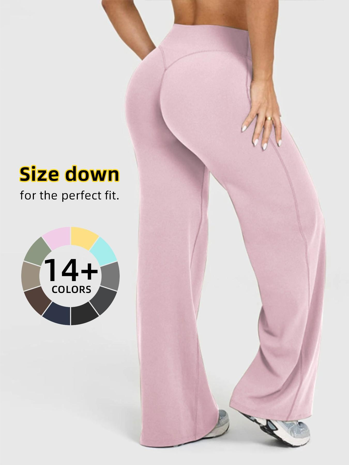 Women's Wide Leg Sport Pants – Casual Fitness Athleisure Trousers for Spring & Summer