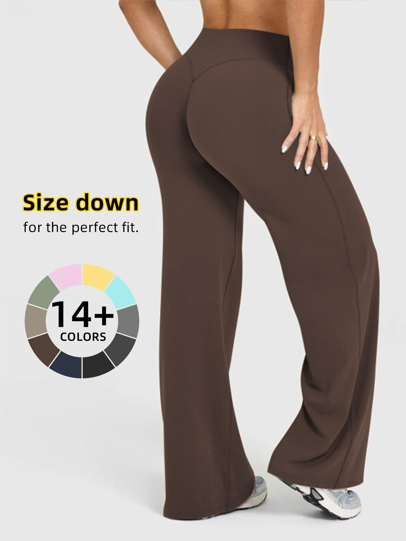 Women's Wide Leg Sport Pants – Casual Fitness Athleisure Trousers for Spring & Summer