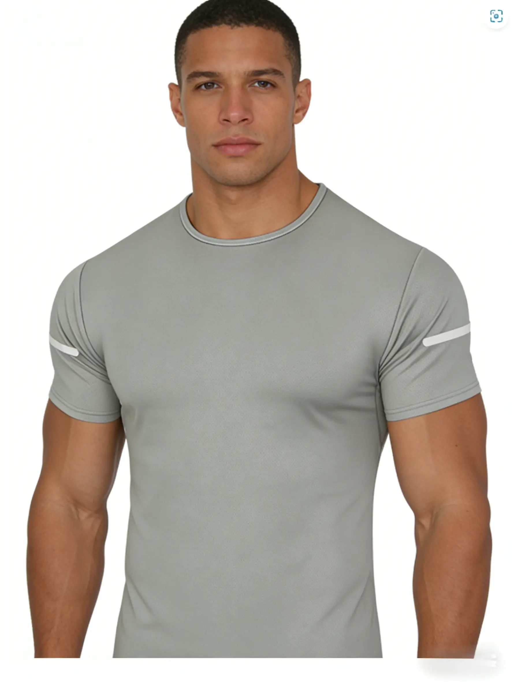 Men's 7-Pack Reflective Stripe Sports Tees – Quick-Dry Breathable Gym & Running T-Shirts