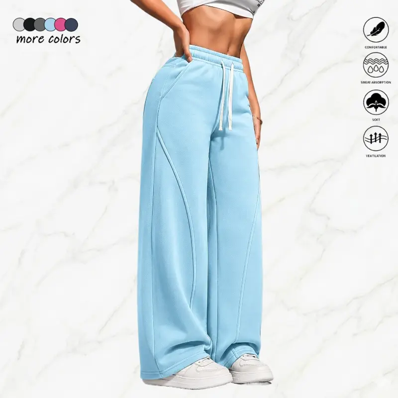 Women's 6-Pack Athletic Sweatpants – Lightweight Breathable Casual Travel Pants