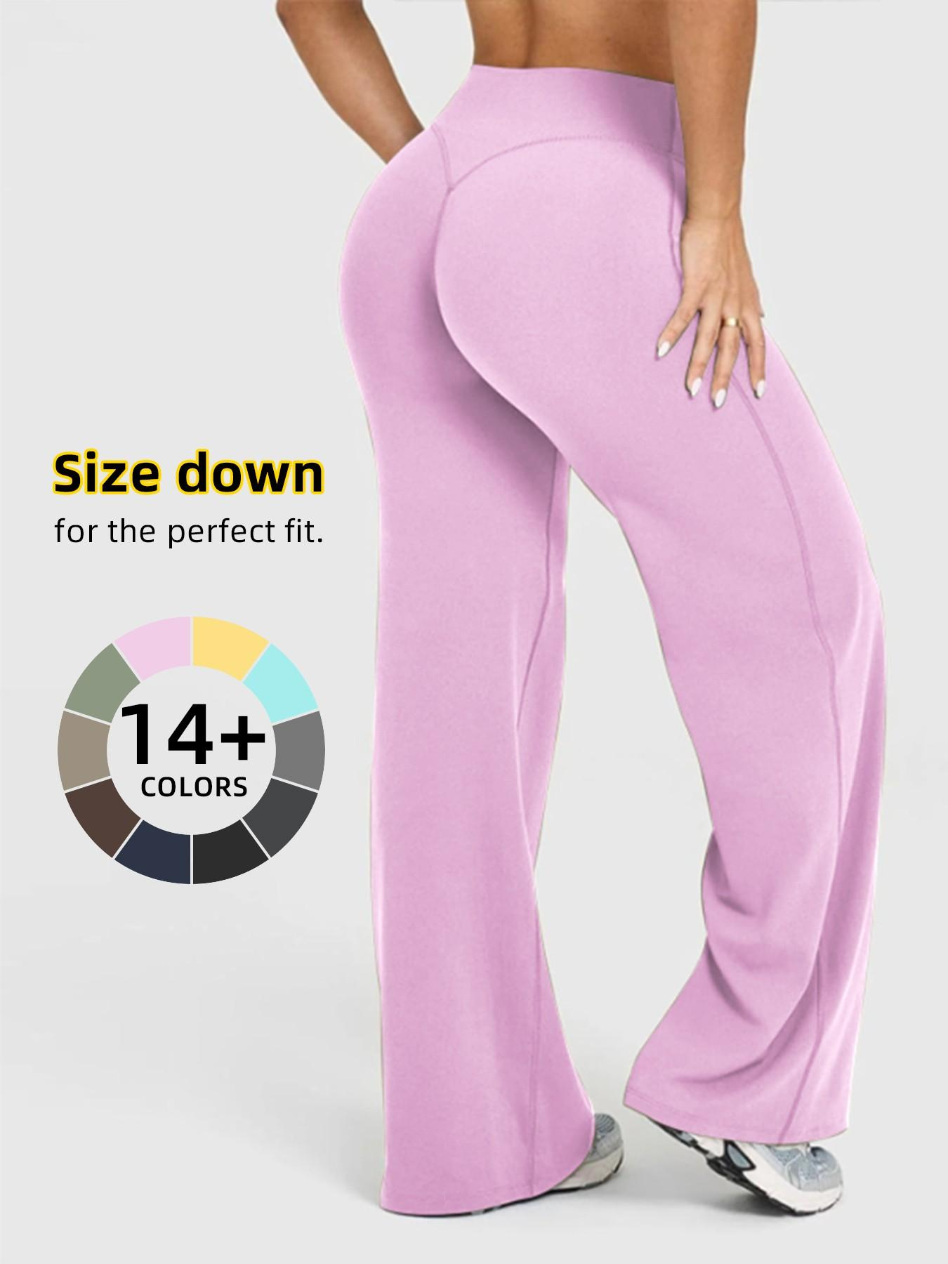 Women's Wide Leg Sport Pants – Casual Fitness Athleisure Trousers for Spring & Summer