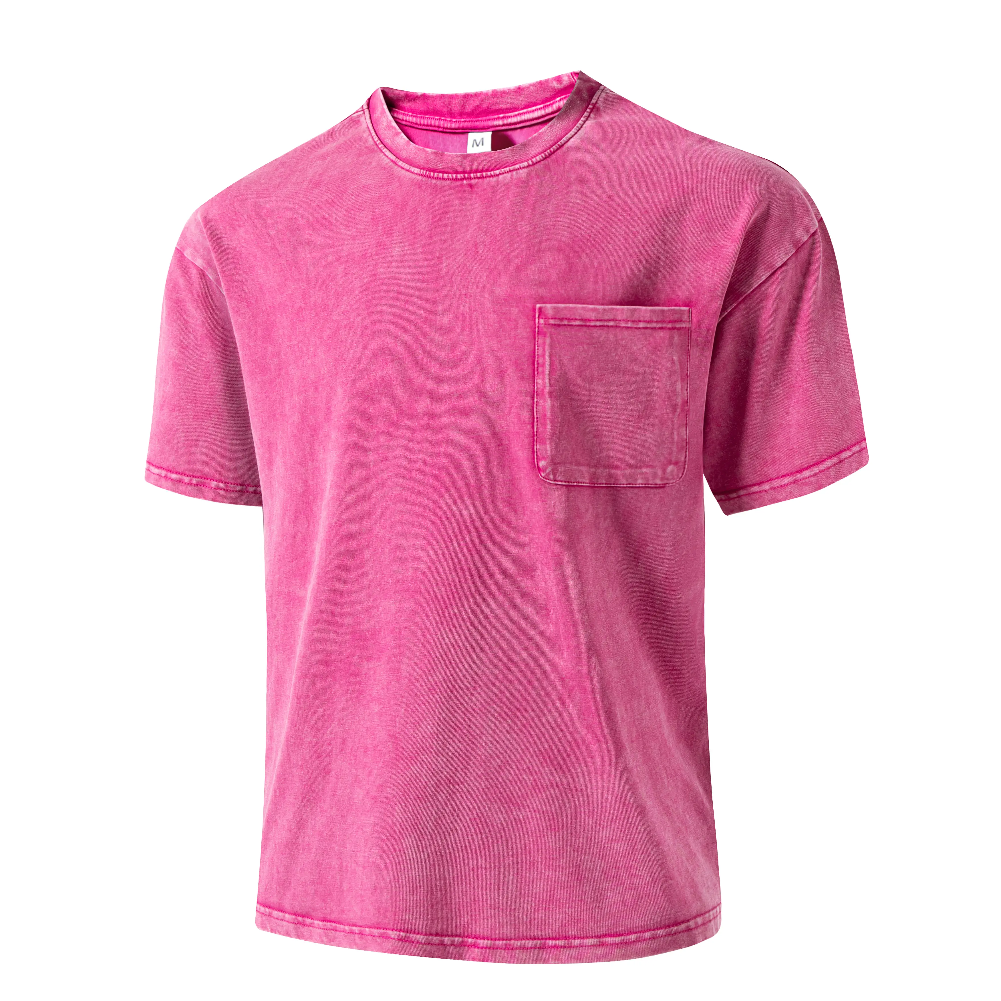 Men's 8-Pack Vintage Cotton Tees – Unisex Crew Neck Short Sleeve Casual T-Shirts