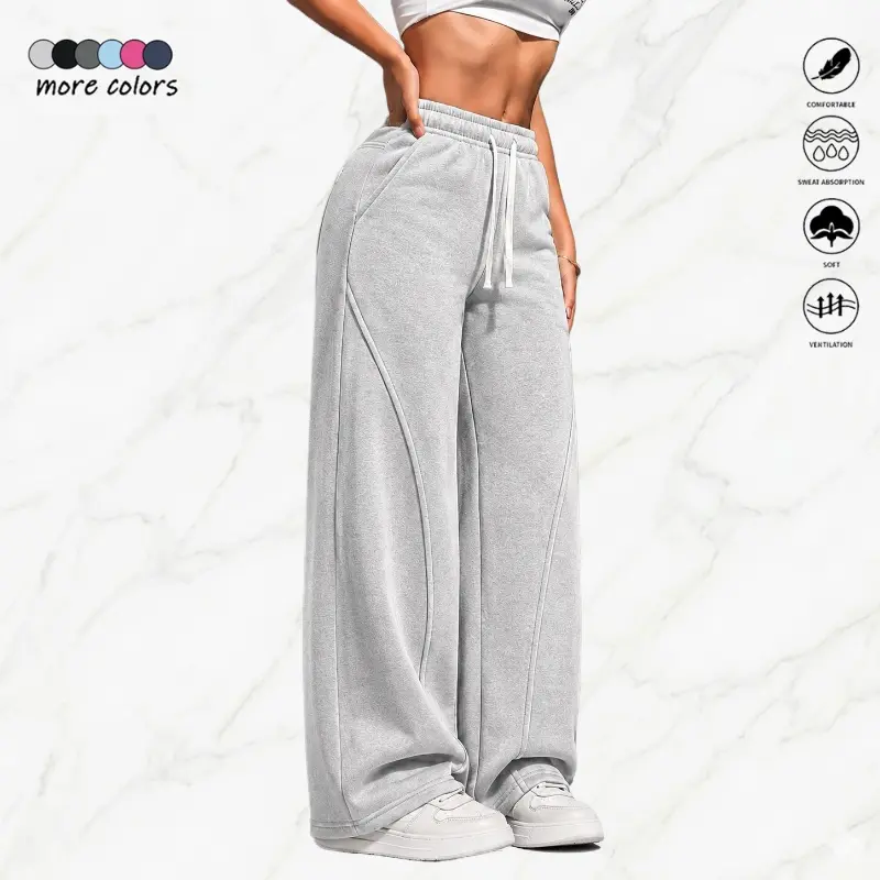 Women's 6-Pack Athletic Sweatpants – Lightweight Breathable Casual Travel Pants