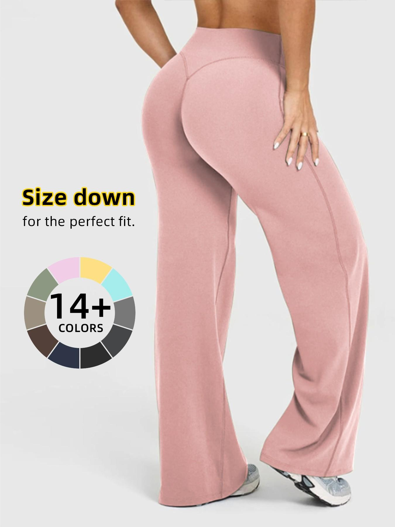 Women's Wide Leg Sport Pants – Casual Fitness Athleisure Trousers for Spring & Summer