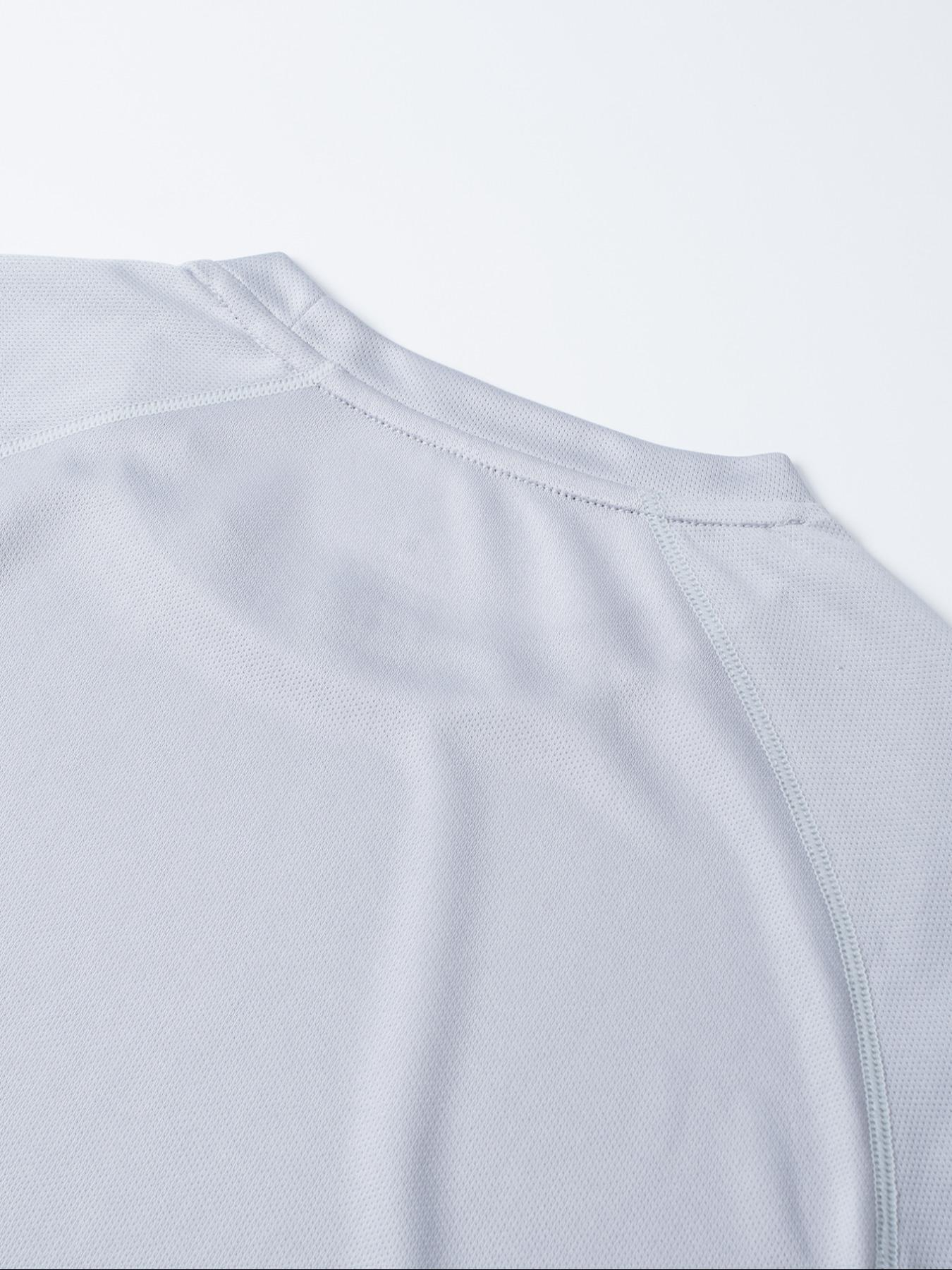 men's 10-Pack Long Sleeve Athletic T-Shirts – Quick-Dry Moisture-Wicking Workout Tops