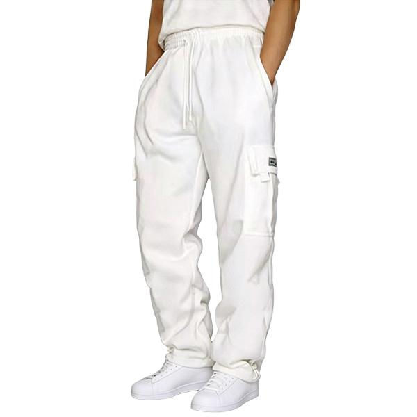 Men's Cargo Joggers – Multi-Pocket Drawstring Loose Casual Sweatpants, Worldwide Shipping