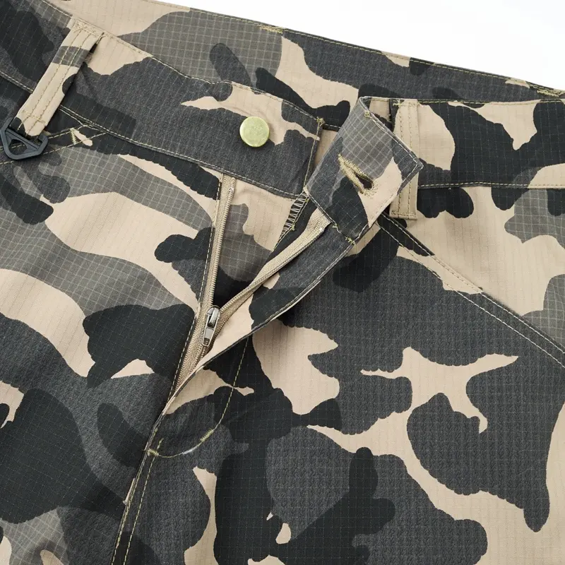 Men's 4-Pack Cargo Pants – Multi-Pocket Camouflage Tactical Work Pants for Outdoor & Daily Wear