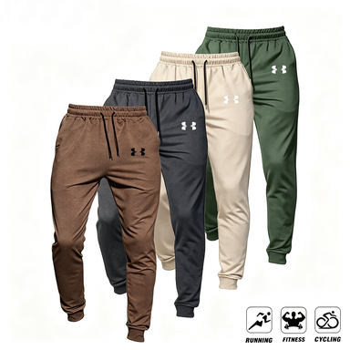 Men's 8-Pack Loose Joggers – Soft Stretch Sweatpants with Pockets, Retro Street Style