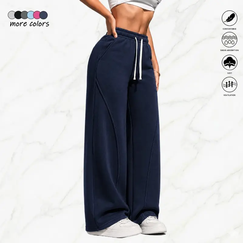 Women's 6-Pack Athletic Sweatpants – Lightweight Breathable Casual Travel Pants