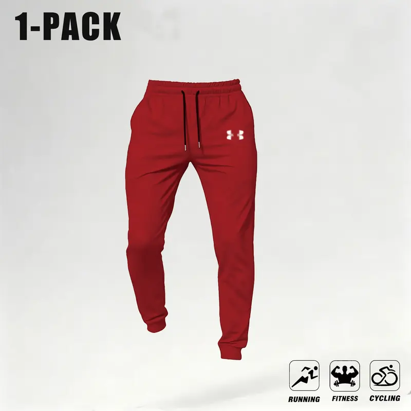 Men's 8-Pack Loose Joggers – Soft Stretch Sweatpants with Pockets, Retro Street Style