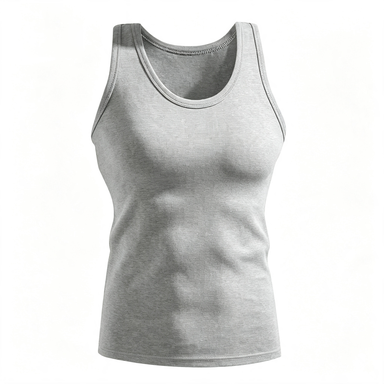 Men's 6-Pack Sleeveless Tank Top – Snug Fit Performance Tee for Gym & Daily Wear