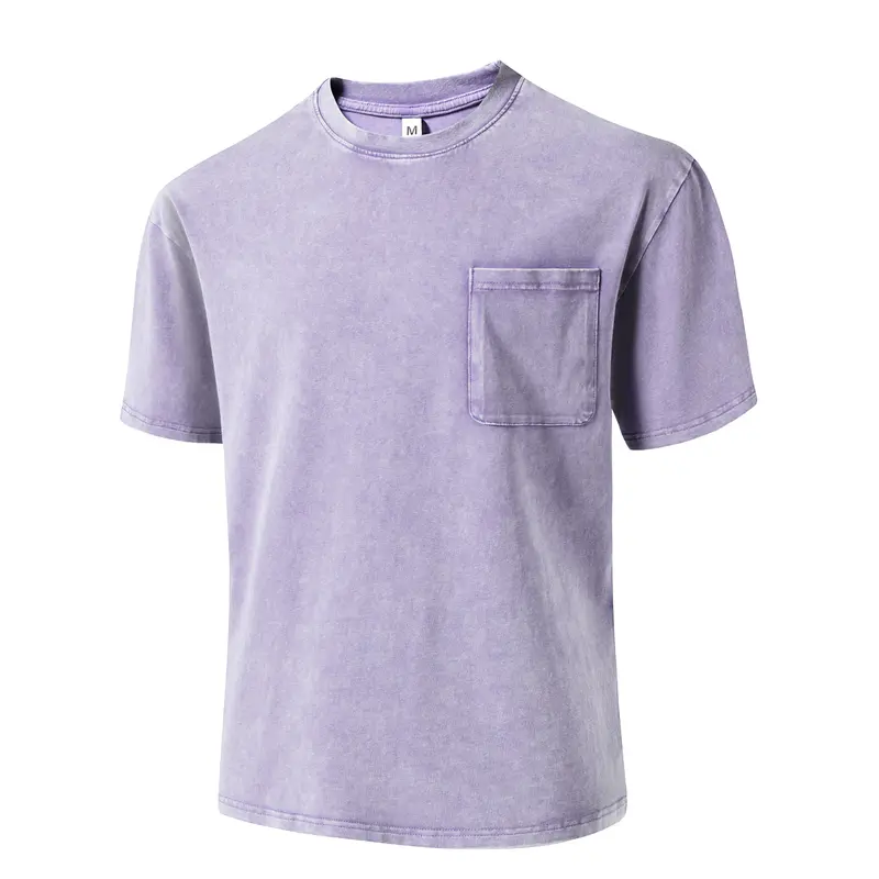 Men's 8-Pack Vintage Cotton Tees – Unisex Crew Neck Short Sleeve Casual T-Shirts