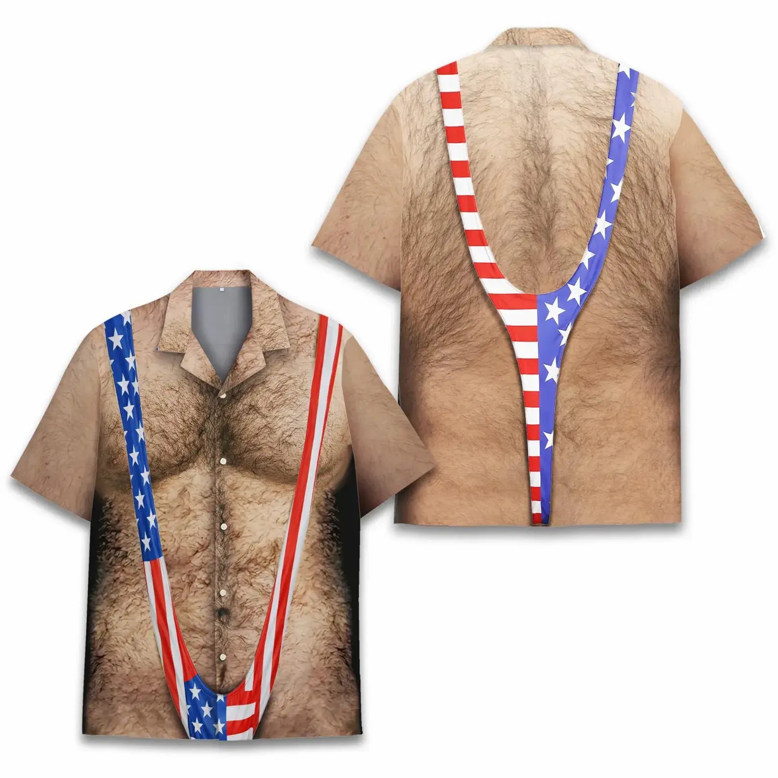 Men's Patriotic Swim Trunks – American Flag "Freedom & Chill" Quick Dry Beach Shorts with Mesh Lining