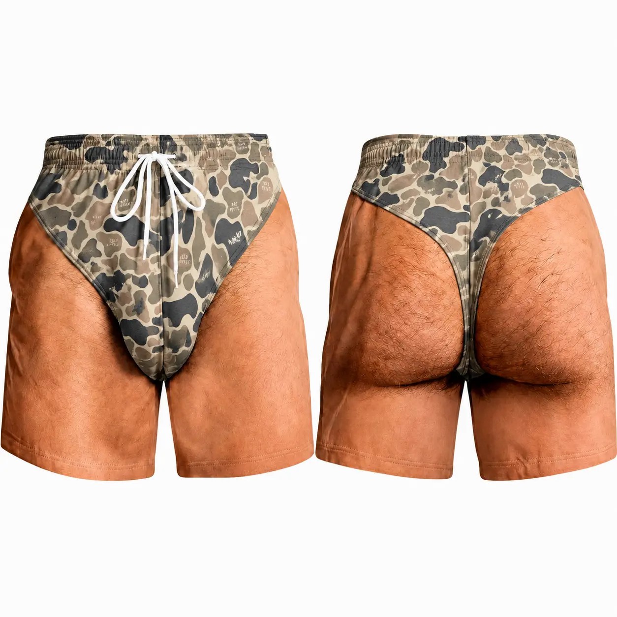 Men's Patriotic Swim Trunks – American Flag "Freedom & Chill" Quick Dry Beach Shorts with Mesh Lining