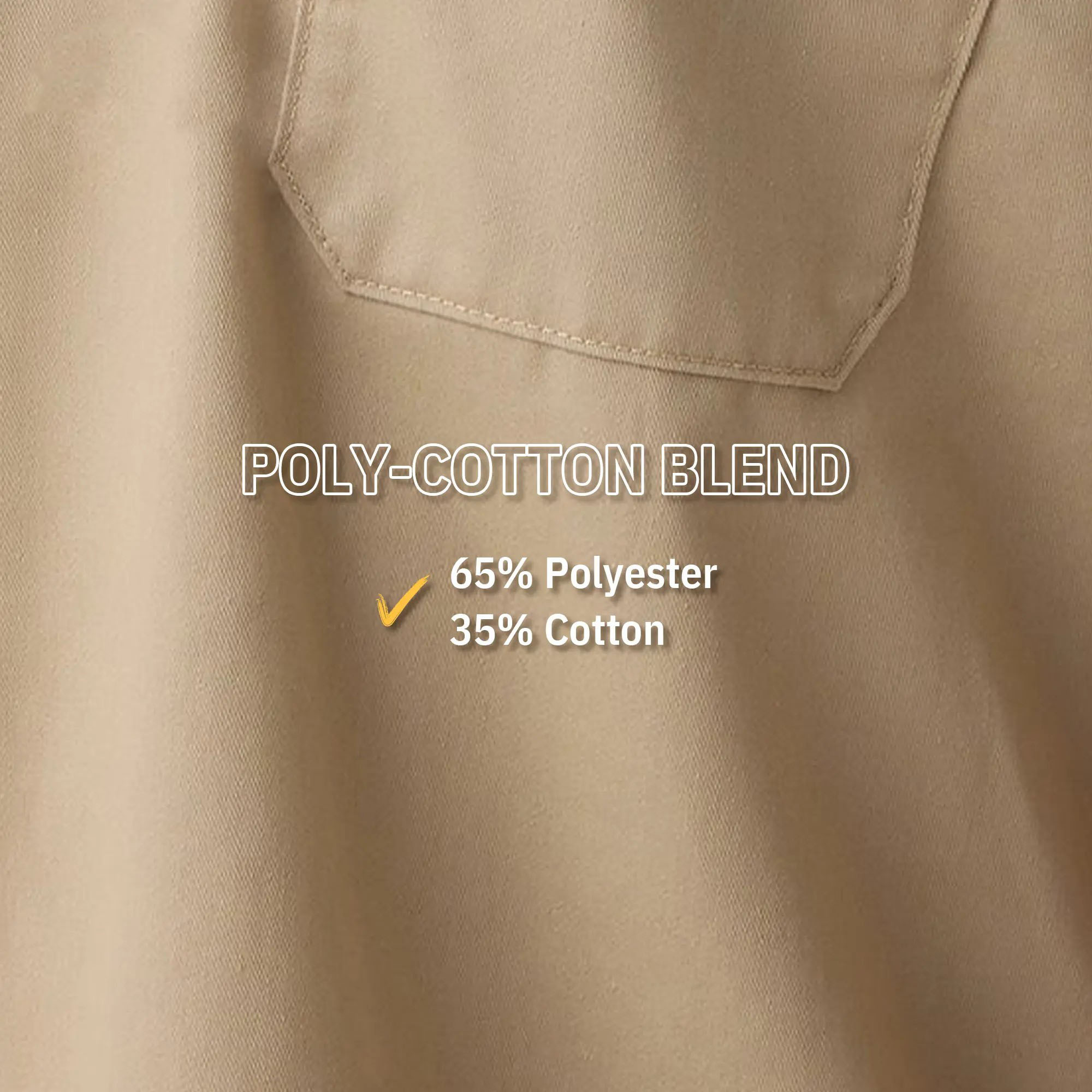Men's 1/4 Zip Work Shirt – Relaxed Fit, Breathable Short Sleeve, Workwear Style Top