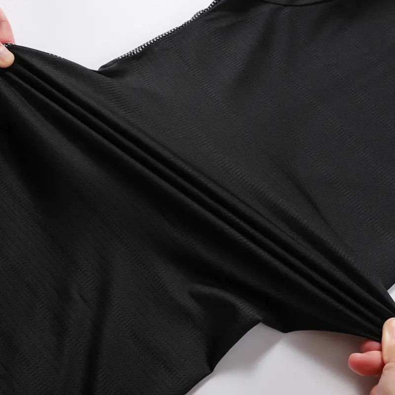 Men's Ice Silk Mesh Sports T-Shirt – Lightweight Breathable Summer Running & Training Top