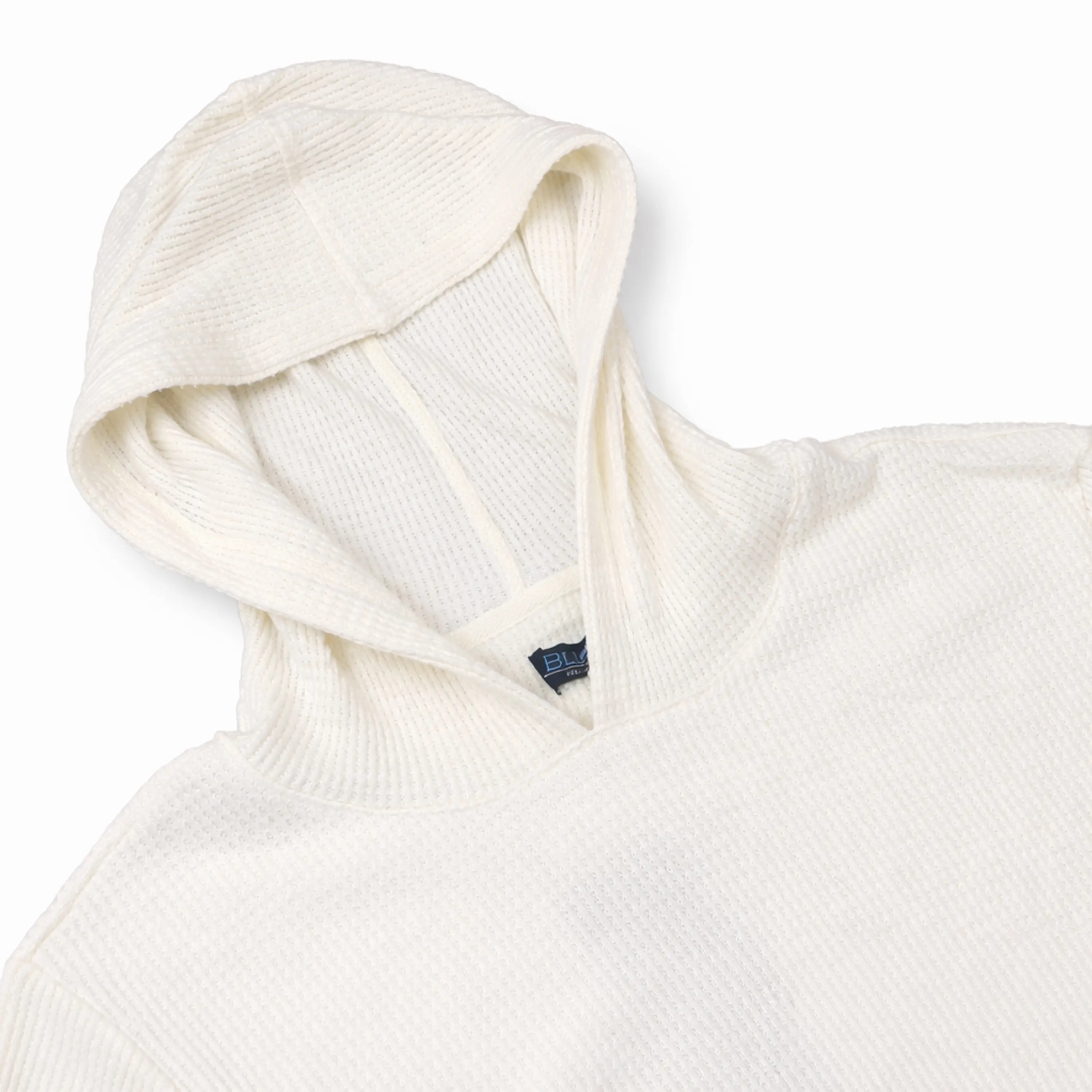 Men's Multi-Pack Waffle Knit Pullover Hoodie – Soft Thermal Crew Neck Sweatshirt with Kangaroo Pocket