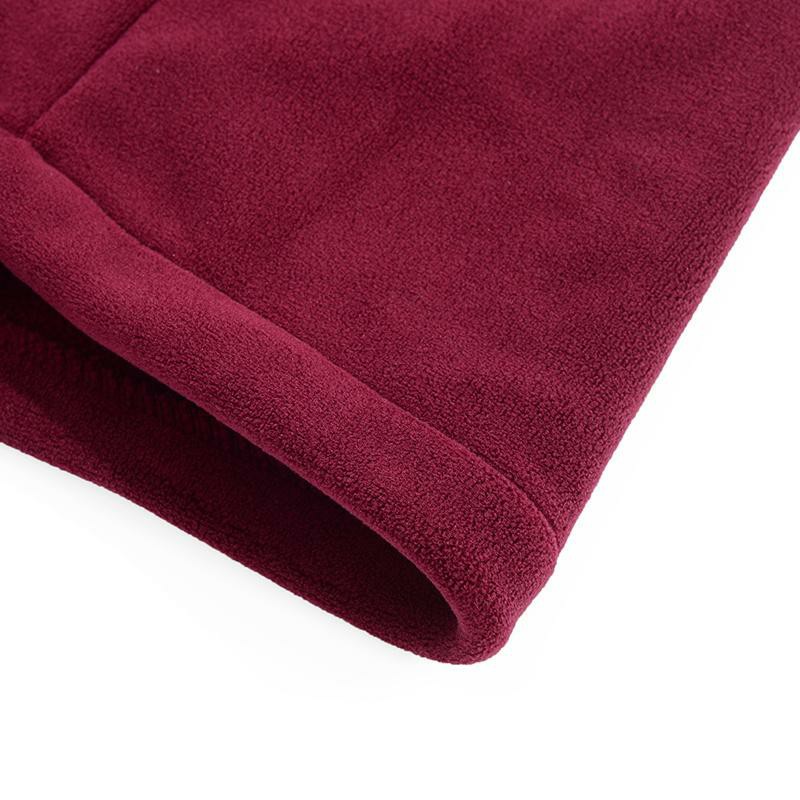 Men’s Retro Pattern Fleece Zip-Up Jacket