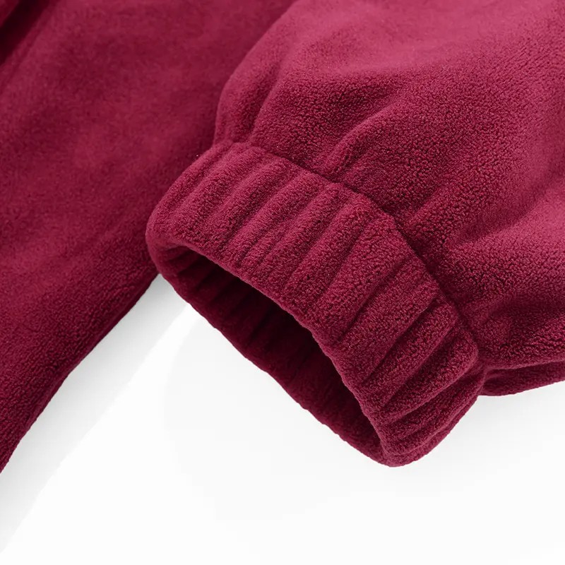 Men’s Retro Pattern Fleece Zip-Up Jacket