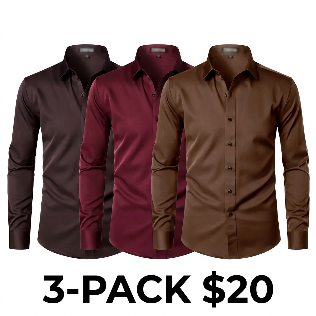Men’s Premium Stretch Dress Shirt