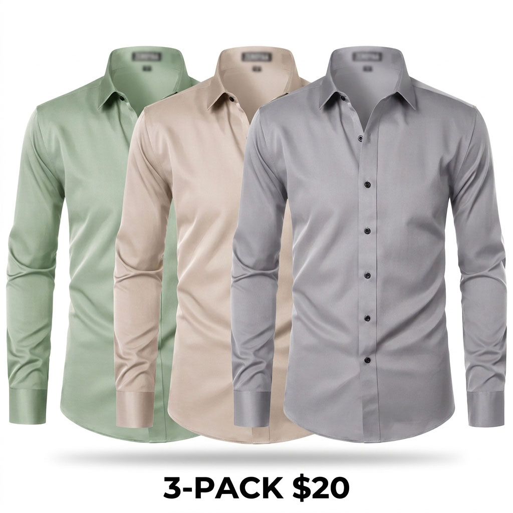 Men’s Premium Stretch Dress Shirt