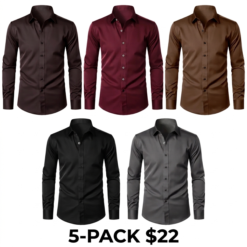 Men’s Premium Stretch Dress Shirt