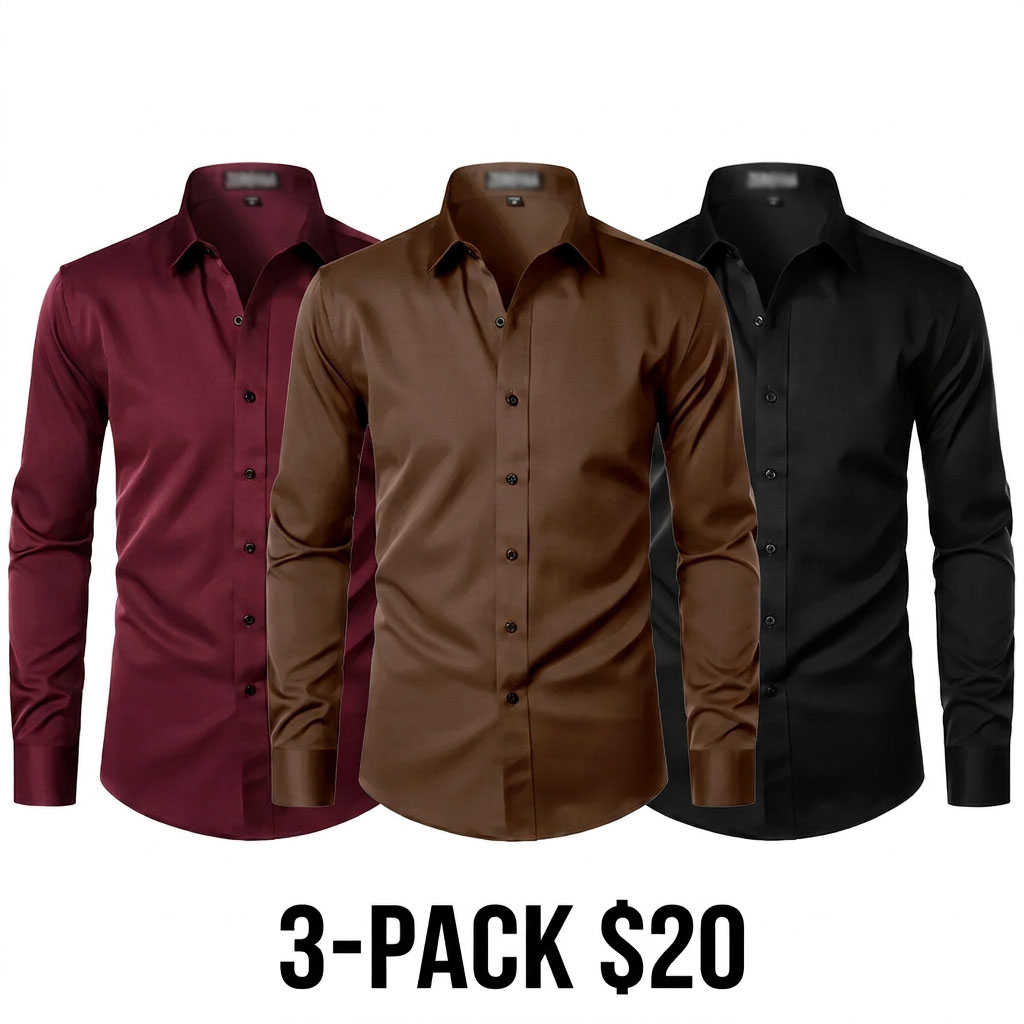 Men’s Premium Stretch Dress Shirt