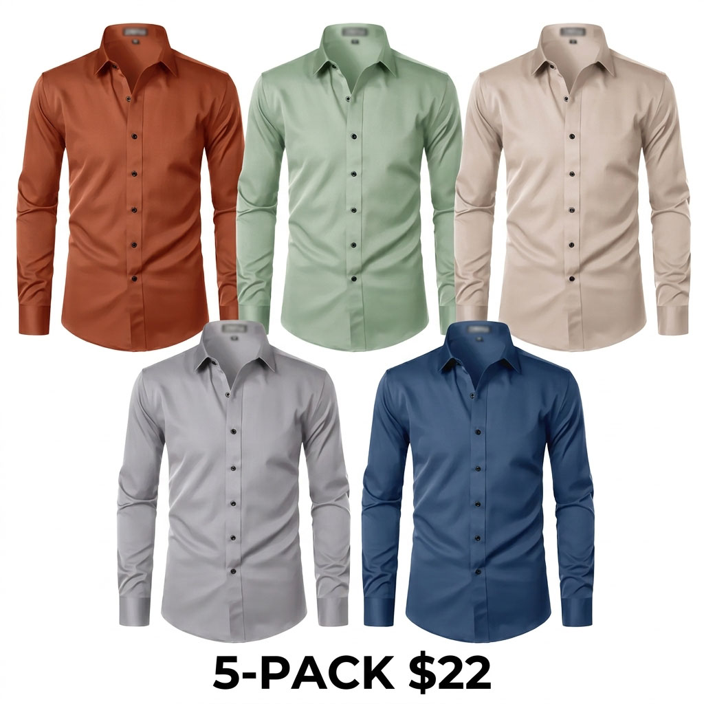 Men’s Premium Stretch Dress Shirt