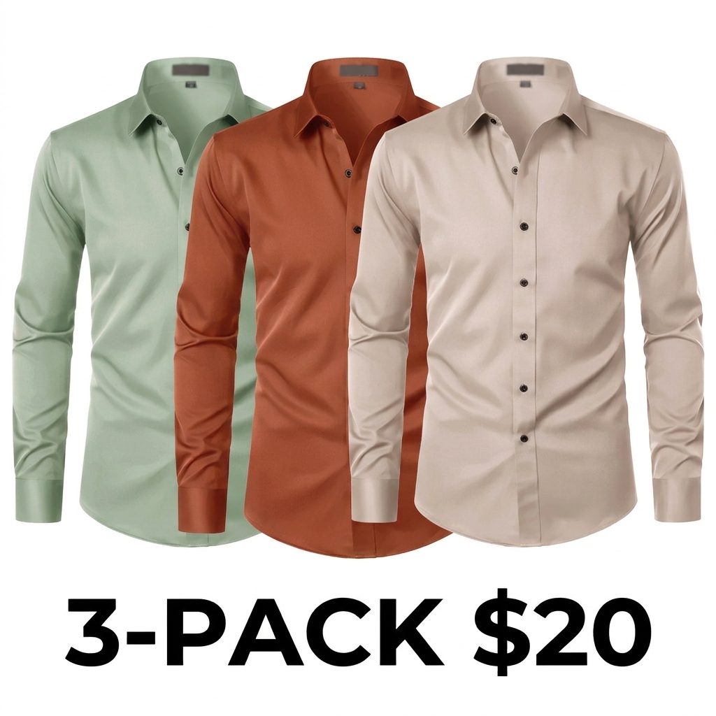 Men’s Premium Stretch Dress Shirt