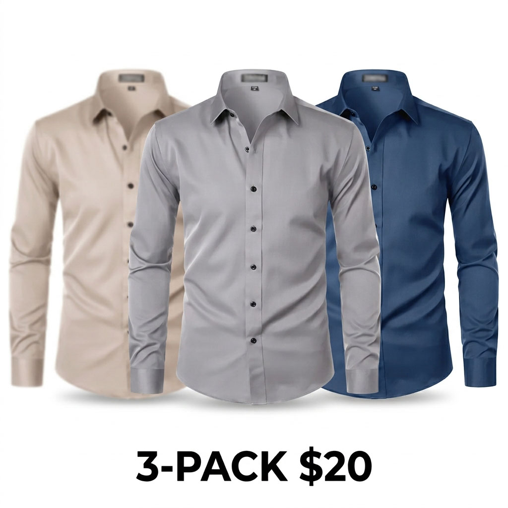 Men’s Premium Stretch Dress Shirt