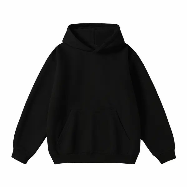 Men's Cotton Blend Hoodie – Long Sleeve Regular Fit Pullover, Soft Breathable Everyday Comfort