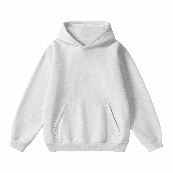 Men's Cotton Blend Hoodie – Long Sleeve Regular Fit Pullover, Soft Breathable Everyday Comfort