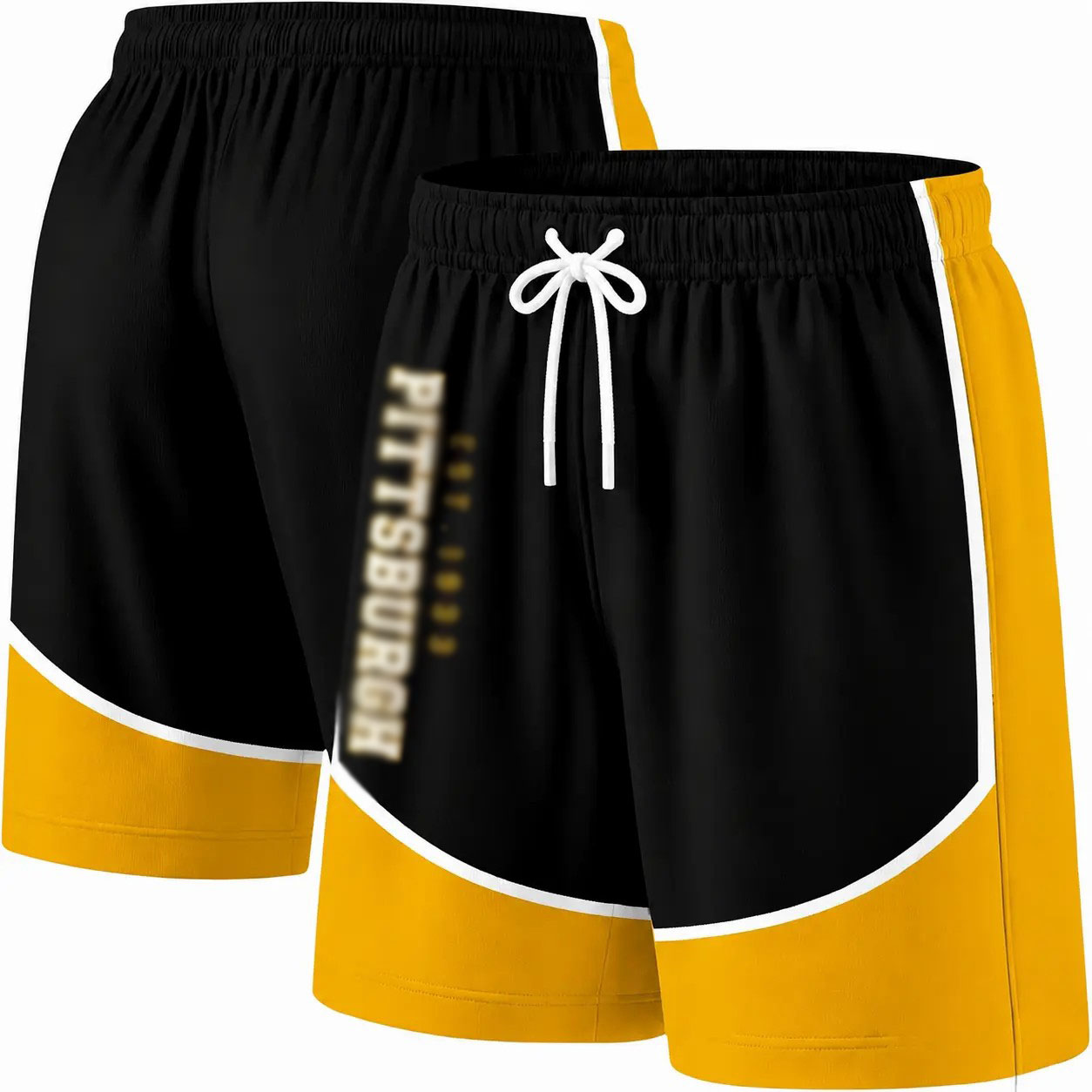 Men's Lined Board Shorts – Lightweight Quick-Dry Swim Trunks with Elastic Waistband