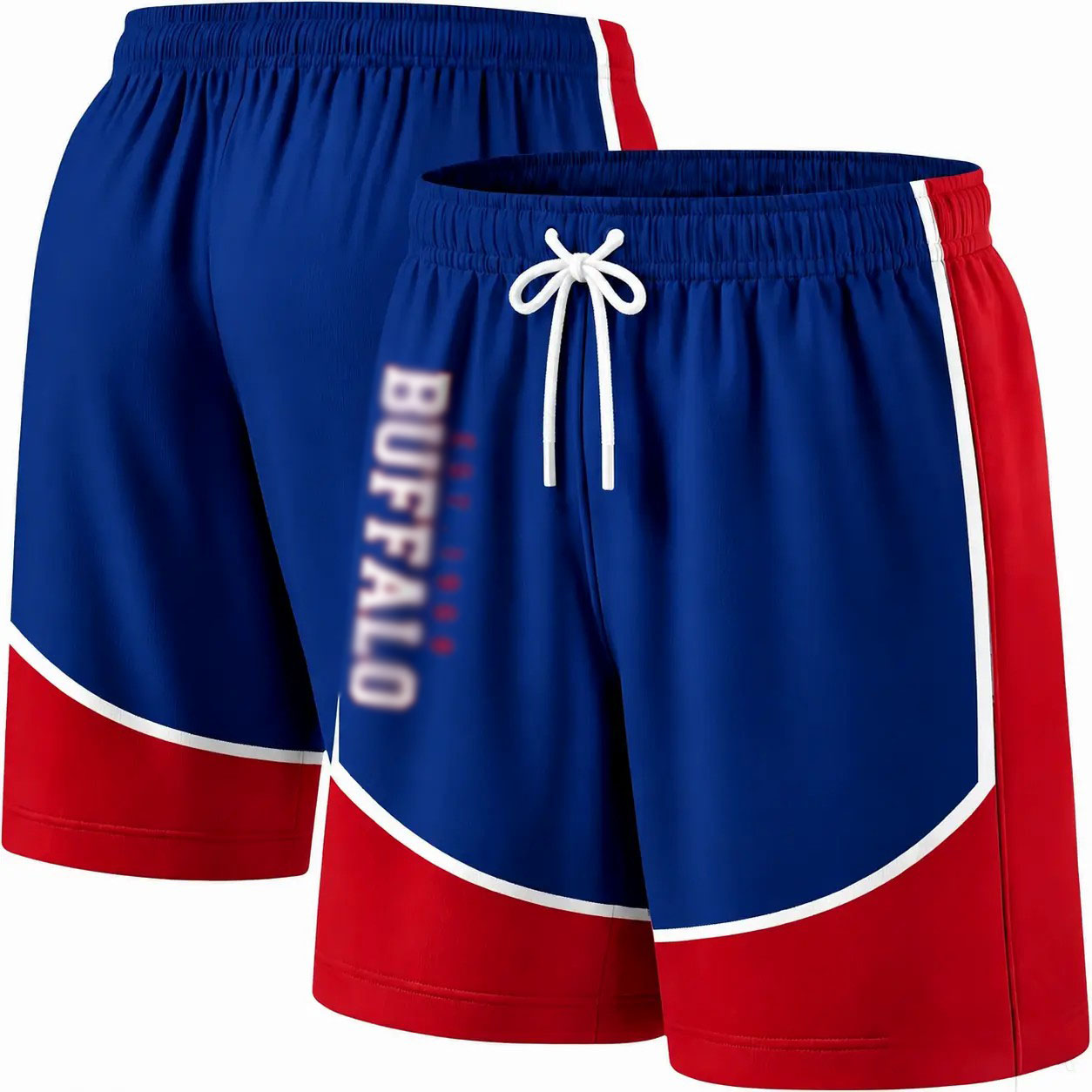 Men's Lined Board Shorts – Lightweight Quick-Dry Swim Trunks with Elastic Waistband