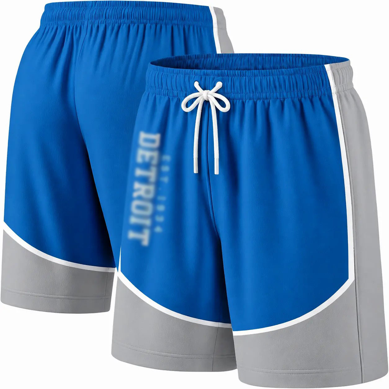 Men's Lined Board Shorts – Lightweight Quick-Dry Swim Trunks with Elastic Waistband