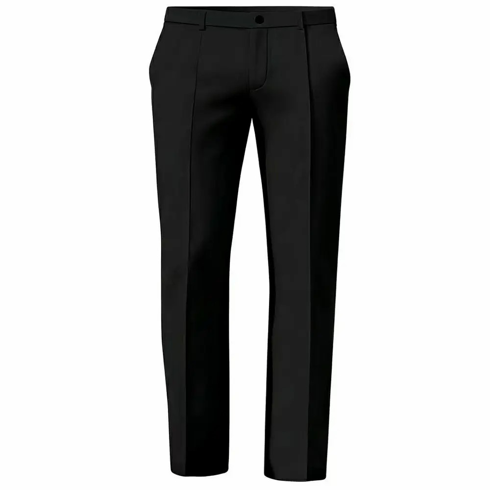Men's Stretch Business Casual Dress Pants – No Iron, Flat Front, Golf & Commuter Essential