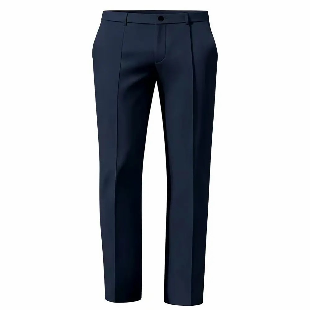 Men's Stretch Business Casual Dress Pants – No Iron, Flat Front, Golf & Commuter Essential
