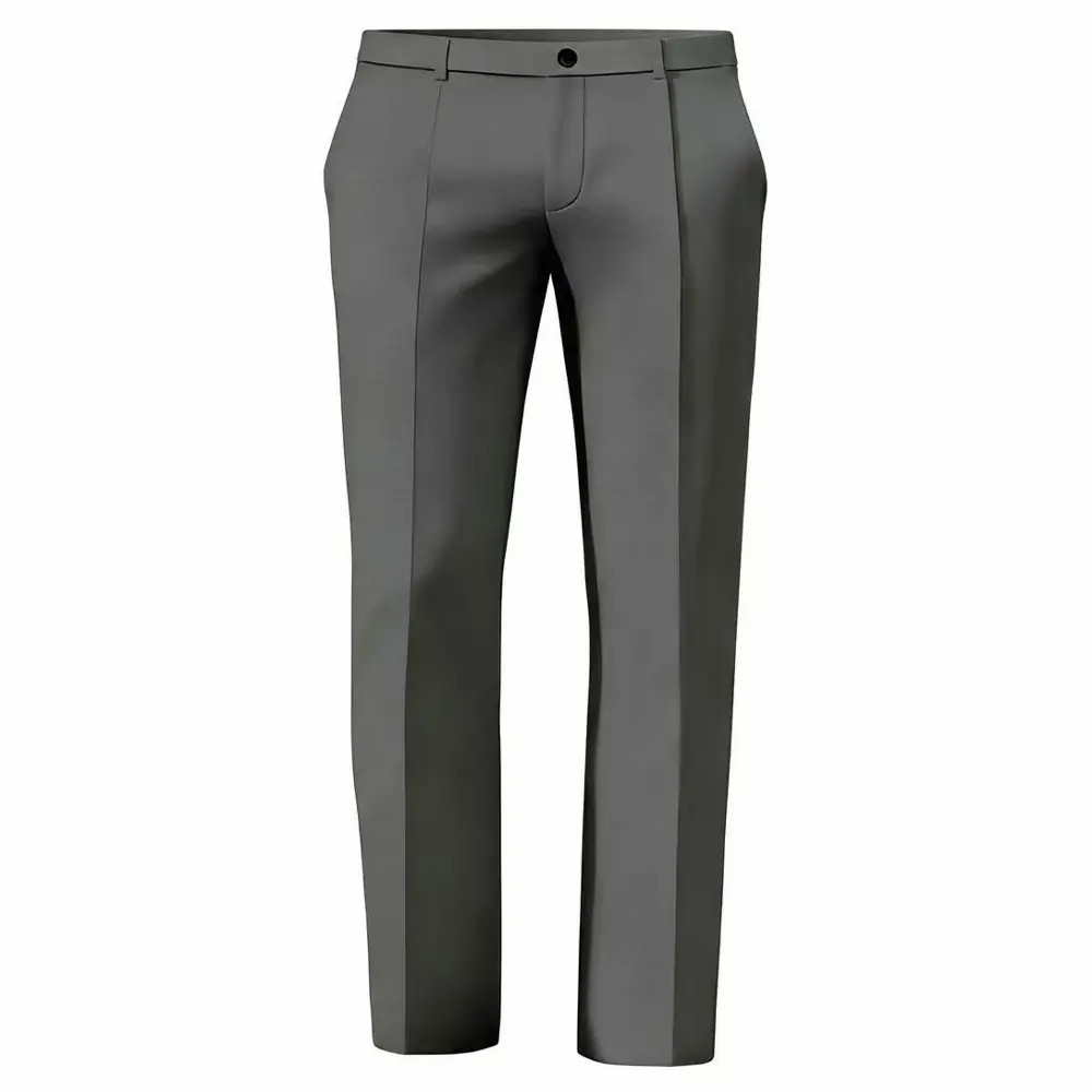 Men's Stretch Business Casual Dress Pants – No Iron, Flat Front, Golf & Commuter Essential