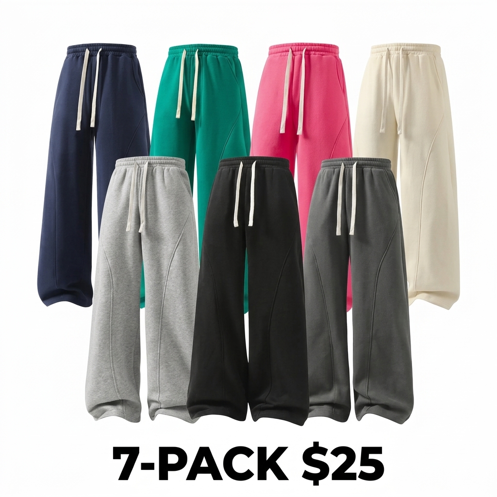 Men's Solid Color Drawstring Pants – Curved Blade Design, Relaxed Fit, All-Season Streetwear Trousers