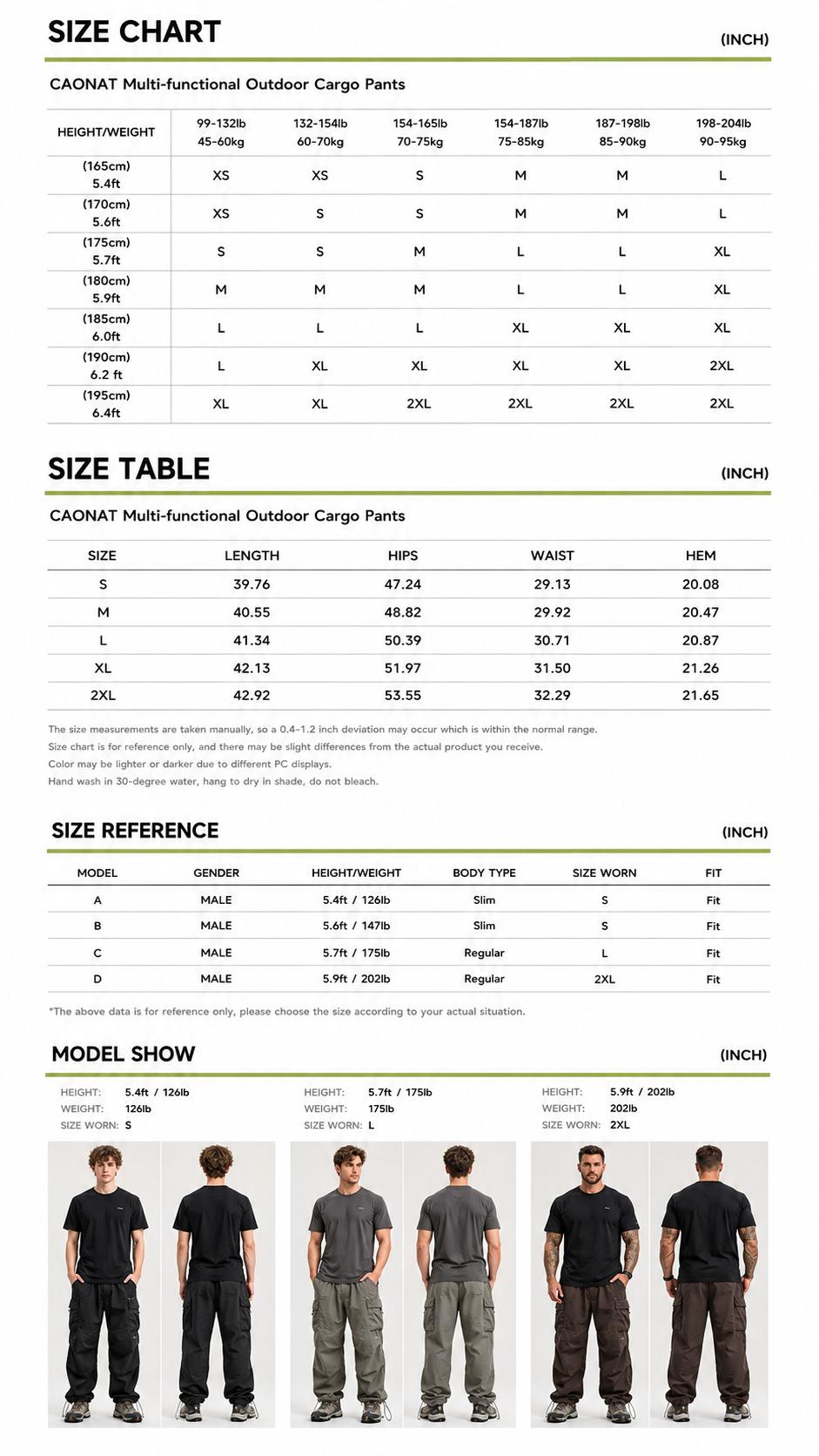 Unisex Baggy Cargo Parachute Pants, Lightweight Water-Resistant Outdoor Hiking Trousers, Loose-Fit Gorpcore Streetwear Pants for Men & Women Casual Elastic Waist Black