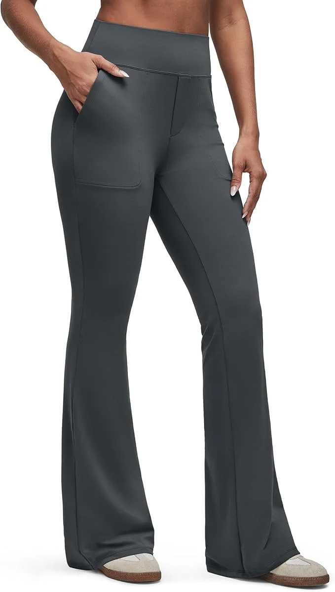 Women's High-Waisted Bootcut Flare Leggings