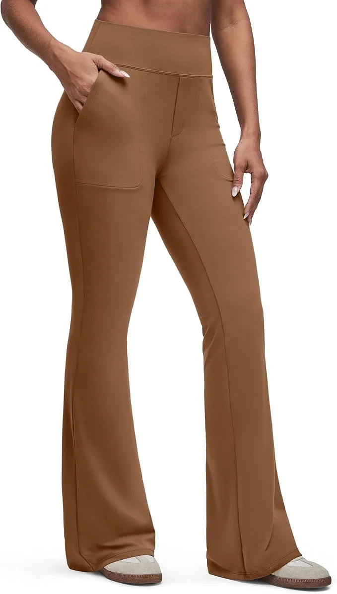 Women's High-Waisted Bootcut Flare Leggings