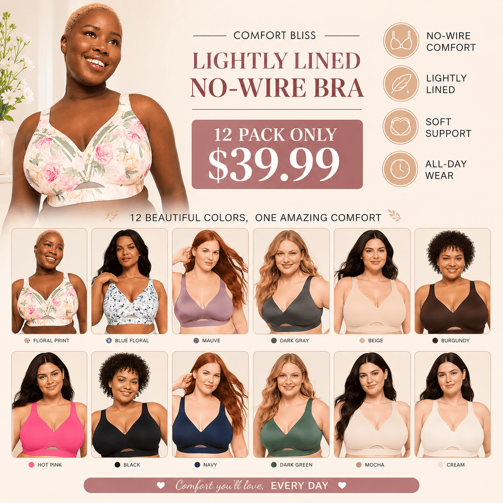 Women's Comfort Bliss Lightly Lined Wireless Bra
